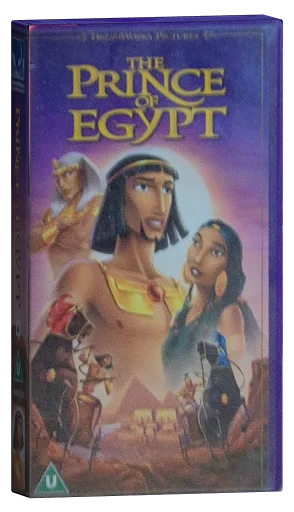 The Prince of Egypt VHS, DreamWorks