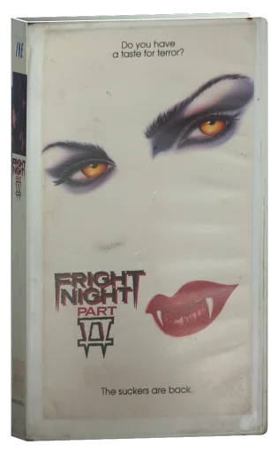 Fright Night Part 2 VHS, IVE