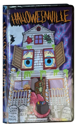 Halloweenville VHS cover