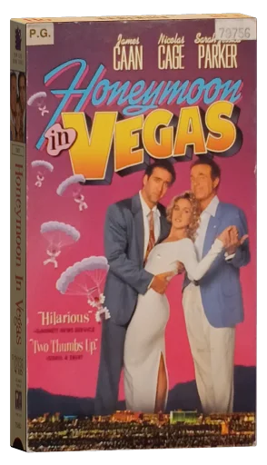 Honeymoon in Vegas VHS, New Line Home Video
