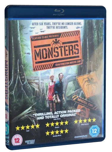 Monsters Blu-ray, Momentum Pictures