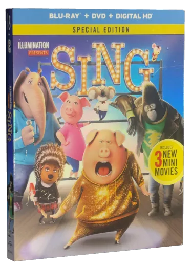 Sing Blu-ray, Universal Studios Home Video