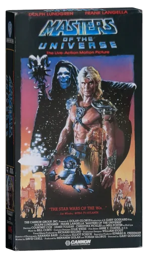 Masters of the Universe VHS, Warner Home Video