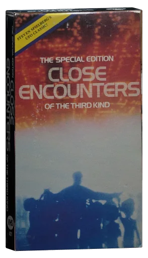 Close Encounters of the Third Kind VHS, GoodTimes Home Video
