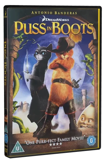 Puss in Boots DVD, DreamWorks Animation