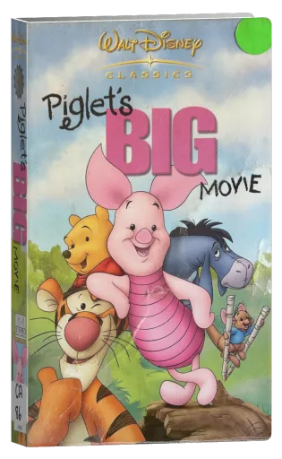 Piglet's Big Movie VHS, Nu Metro Home Entertainment