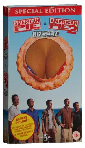 American Pie & American Pie 2 VHS cover
