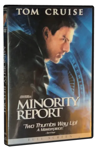 Minority Report DVD, DreamWorks