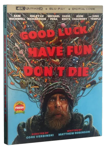 Good Luck, Have Fun, Don't Die 4K-UHD, Universal Studios Home Video
