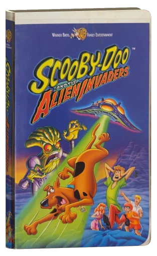 Scooby-Doo and the Alien Invaders VHS, Warner Bros. Family Entertainment