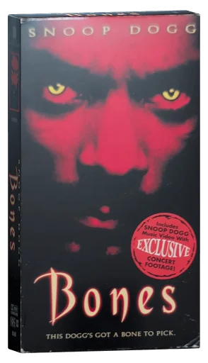Bones VHS, New Line Home Entertainment
