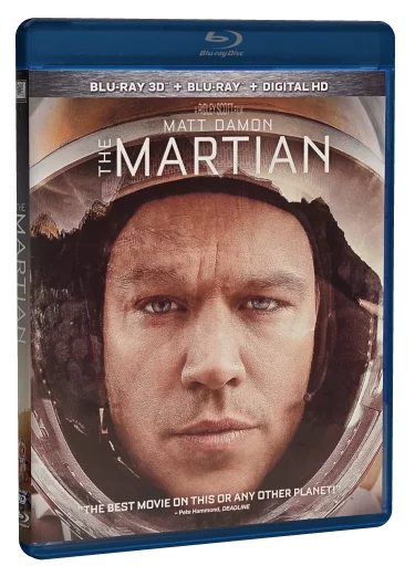 The Martian Blu-ray, Twentieth Century Fox