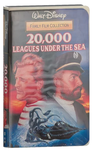 20,000 Leagues Under the Sea VHS, Walt Disney Home Video
