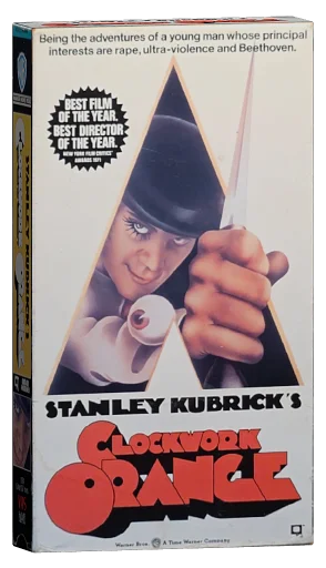 A Clockwork Orange VHS, Warner Home Video