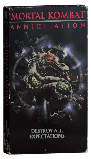 Mortal Kombat: Annihilation VHS, New Line Home Video