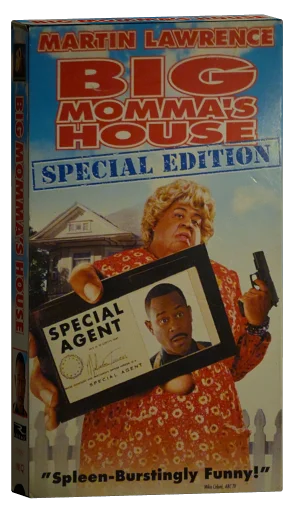 Big Momma's House VHS, 20th Century Fox Home Entertainment