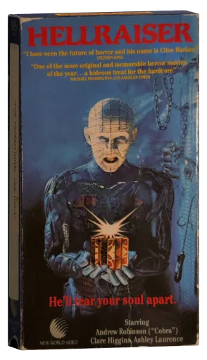 Hellraiser VHS, New World Video