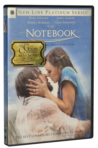 The Notebook DVD, New Line Home Entertainment