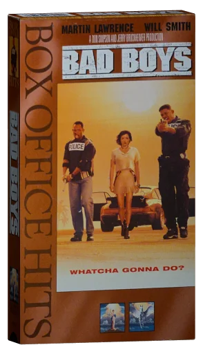 Bad Boys VHS, Columbia TriStar Home Video