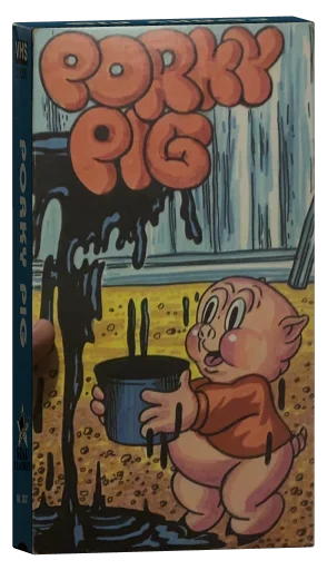 The Porky Pig Show VHS cover