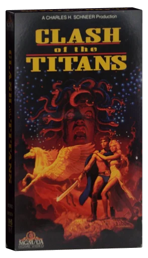Clash of the Titans VHS, MGM/UA Home Video