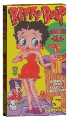 Betty Boop: Betty in Blunderland VHS cover