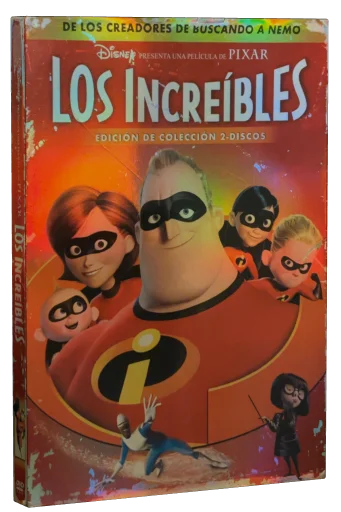 The Incredibles DVD, Disney Pixar