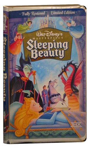 Sleeping Beauty VHS, Buena Vista Home Video