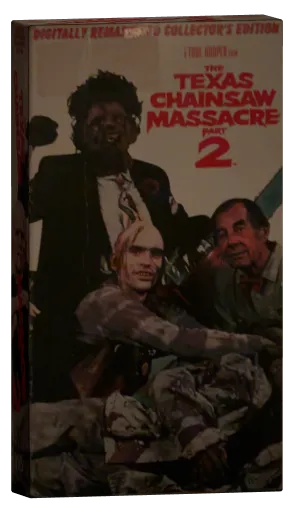 The Texas Chainsaw Massacre 2 VHS, Anchor Bay Entertainment