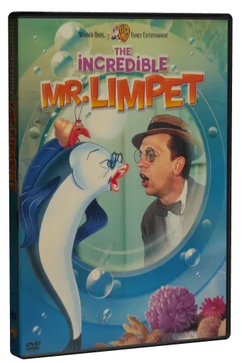 The Incredible Mr. Limpet DVD, Warner Home Video