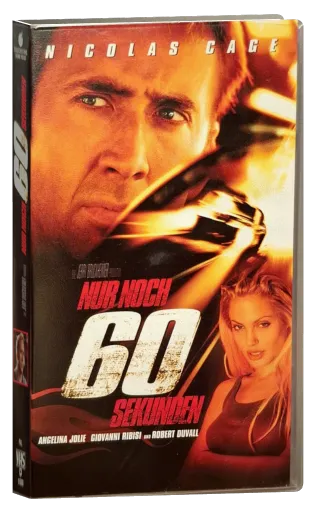 Gone in Sixty Seconds VHS, Touchstone Home Video