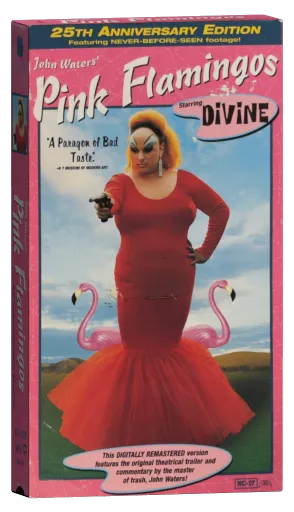 Pink Flamingos VHS, New Line Home Video