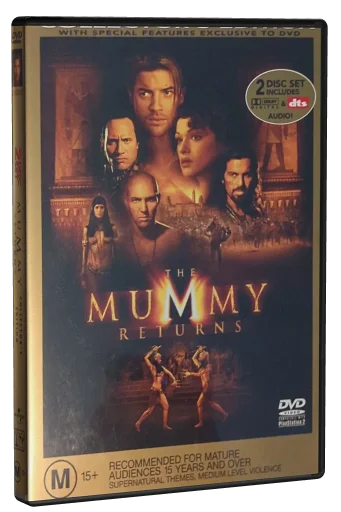 The Mummy Returns DVD, Universal Studios
