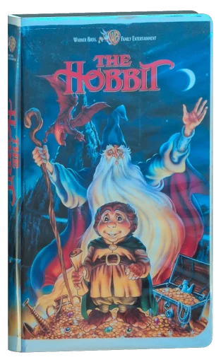 The Hobbit VHS, Warner Bros. Family Entertainment