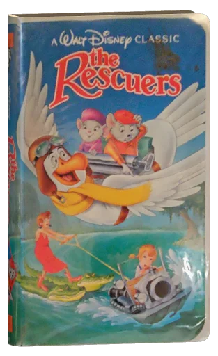 The Rescuers VHS, Walt Disney Home Video