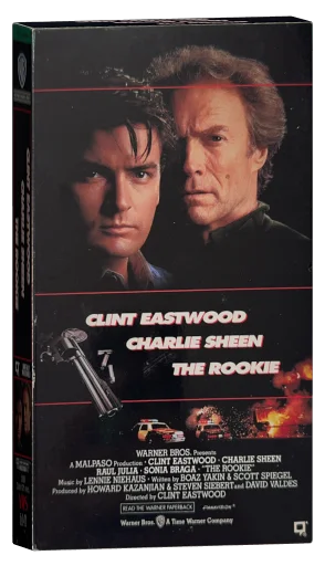 The Rookie VHS, Warner Home Video