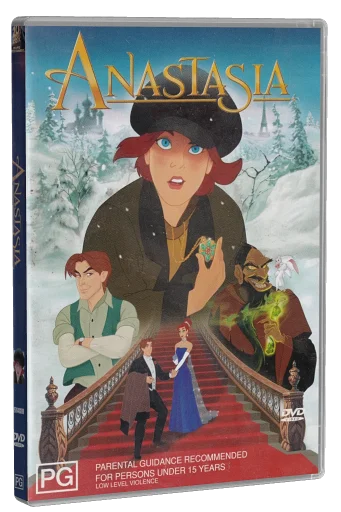 Anastasia DVD, Twentieth Century Fox Home Entertainment South Pacific