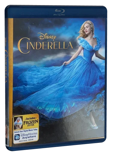 Cinderella Blu-ray, Disney