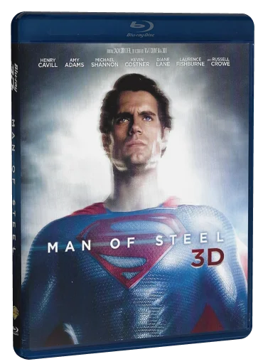 Man of Steel Blu-ray, Warner Home Video
