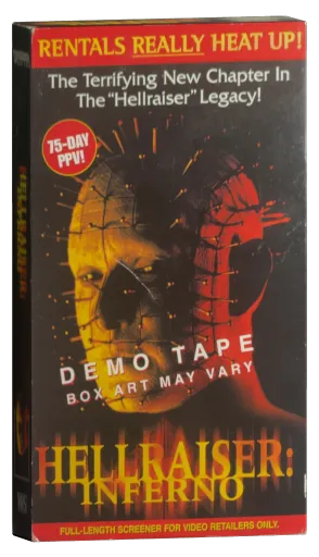 Hellraiser: Inferno VHS, Dimension Home Video