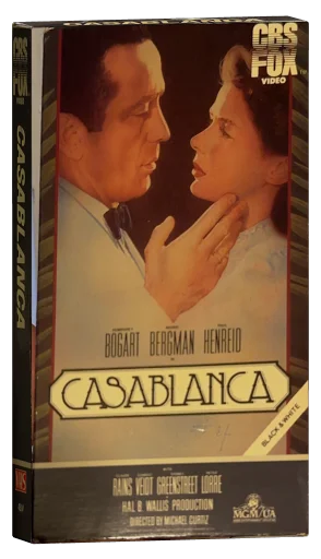 Casablanca VHS, CBS/FOX Video