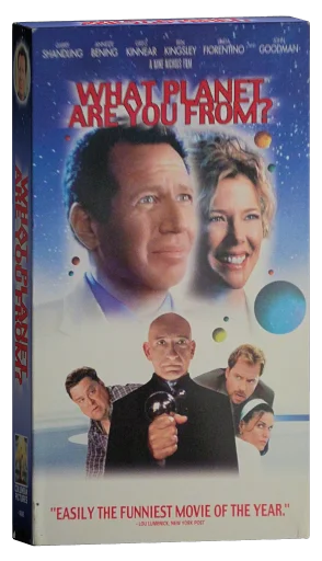 What Planet Are You From? VHS, Columbia TriStar Home Video