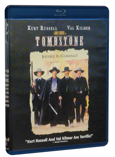 Tombstone Blu-ray, Hollywood Pictures Home Video