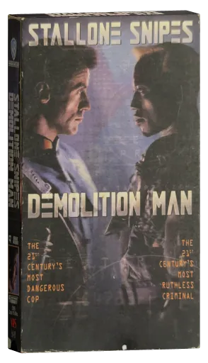Demolition Man VHS, Warner Home Video