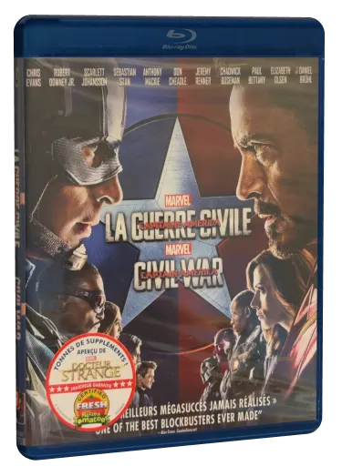 Captain America: Civil War Blu-ray, Buena Vista Home Entertainment