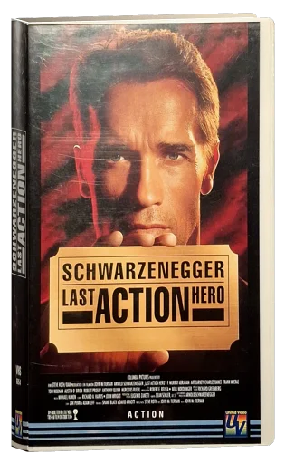 Last Action Hero VHS, Columbia TriStar Home Video