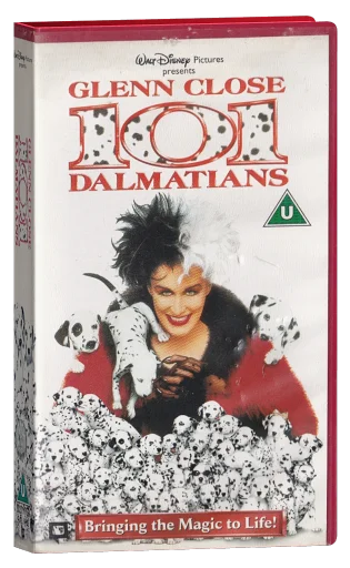 101 Dalmatians VHS, Buena Vista Home Entertainment