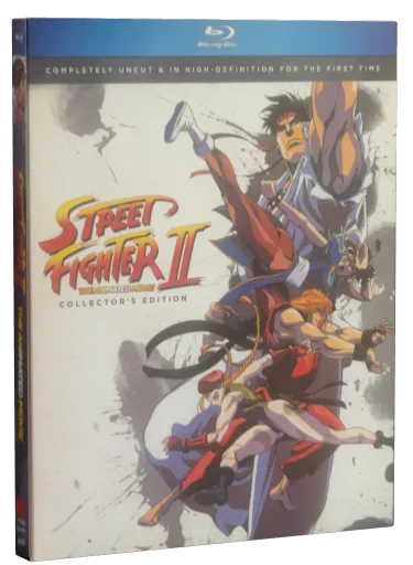 Street Fighter II: The Animated Movie Blu-ray cover