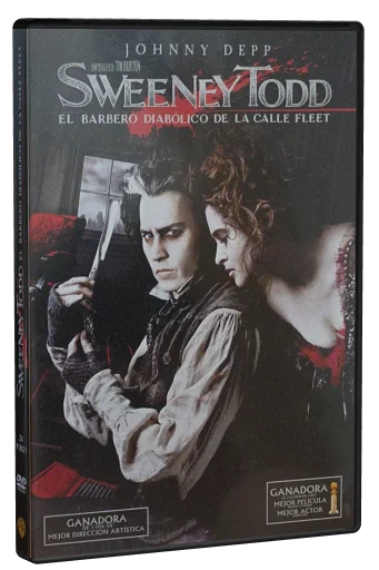 Sweeney Todd: The Demon Barber of Fleet Street DVD, Warner Bros. Pictures