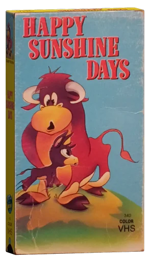 Happy Sunshine Days VHS cover